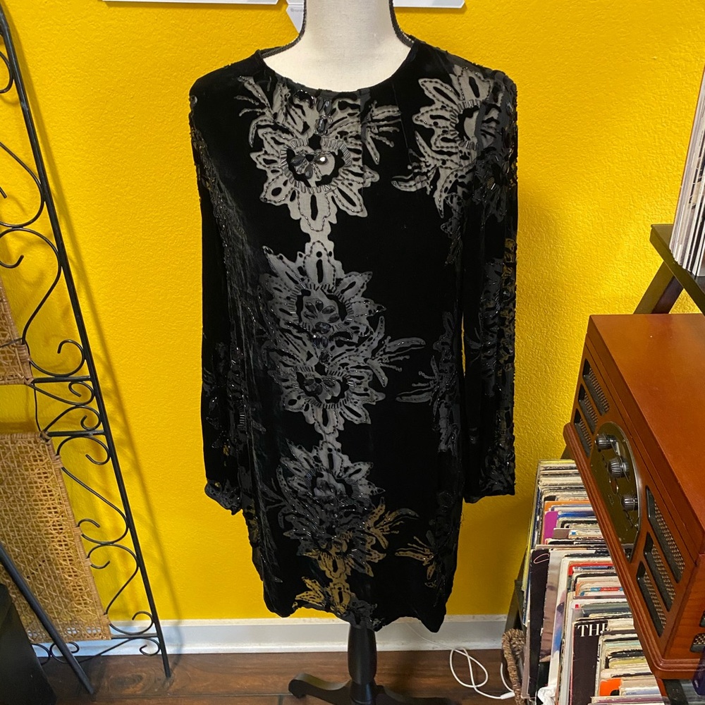 Vintage Caché Sheer Dress